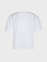 T-shirt in cotone con stampa e ricamo - BIANCO | Sandro Ferrone