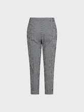 Pantalone in vichy con tasche e risvolto fondo - BLU | Sandro Ferrone