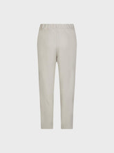 Pantalone in canvas con tasche ed elastico dietro - PANNA | Sandro Ferrone