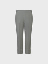 Pantalone tecnico con risvolto sul fondo - SALVIA | Sandro Ferrone