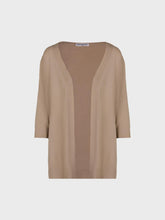 Cardigan con spacchi in mix viscosa cotone - GRANO | Sandro Ferrone