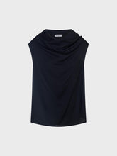 Top con scollo gronda - NERO | Sandro Ferrone