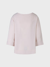 Blusa scollo barca con contropiega - BEIGE | Sandro Ferrone