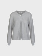 Cardigan in lurex con bottone al collo - PERLA | Sandro Ferrone