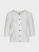 Cardigan corto traforato - BIANCO | Sandro Ferrone