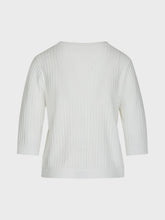 Cardigan corto traforato - BIANCO | Sandro Ferrone