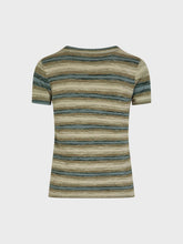 Maglia scollo v con maniche corte - VERDE | Sandro Ferrone