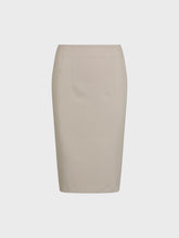 Gonna a tubino con spacco dietro - BEIGE | Sandro Ferrone