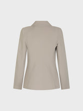 Giacca con collo rever e due bottoni ricoperti - BEIGE | Sandro Ferrone