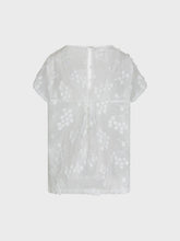 Caftano mussola ricamata - BIANCO | Sandro Ferrone