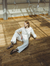 Blusa mussola ricamata - BIANCO | Sandro Ferrone