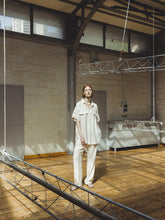 Camicia in stuoia riga lurex - ORO | Sandro Ferrone