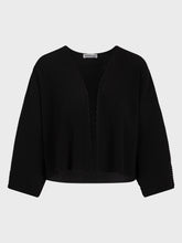 Giacca in maglia plissettata - NERO | Sandro Ferrone