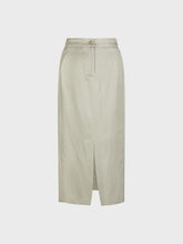 Gonna con spacco davanti - SALVIA | Sandro Ferrone