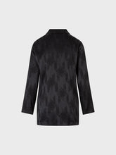 Giacca fluida jacquard wash - NERO | Sandro Ferrone