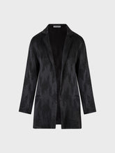 Giacca fluida jacquard wash - NERO | Sandro Ferrone