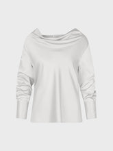 Blusa satin - LATTE | Sandro Ferrone