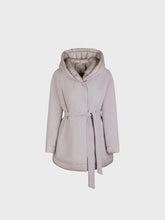 Piumino lungo bimaterico - CACHA | Sandro Ferrone