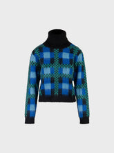 Maglia con scollo dolcevita jacquard - UNICA | Sandro Ferrone