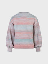 Maglia con scollo tondo melange - AMARONE | Sandro Ferrone