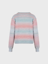 Cardigan con scollo a V melange - AMARONE | Sandro Ferrone