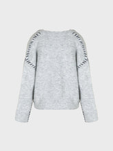Maglia over in mohair - GRIGIO PERLA | Sandro Ferrone