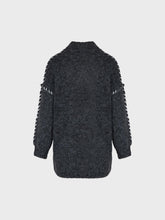 Maglia lunga in mohair - ANTRACITE | Sandro Ferrone