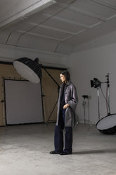 Jeans cinque tasche a palazzo - BLU | Sandro Ferrone