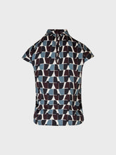 Blusa torcion wall paper - UNICA | Sandro Ferrone