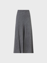 Gonna sbieco denim delave - ASFALTO | Sandro Ferrone