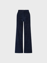 Pantalone in velluto diagonal velvet - BLU | Sandro Ferrone