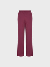 Pantalone in tessuto fluido diagonale - AMARONE | Sandro Ferrone