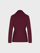 Blazer in tessuto fluido diagonale - AMARONE | Sandro Ferrone