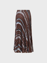 Gonna stampata plisse soleil - UNICA | Sandro Ferrone