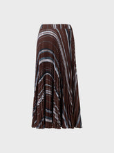 Gonna stampata plisse soleil - UNICA | Sandro Ferrone