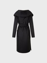 Cappotto lungo con cappuccio - NERO | Sandro Ferrone