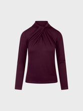 Maglia con incrocio nello scollo - AMARONE | Sandro Ferrone