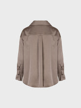 Blusa con scollo a polo - TORTORA | Sandro Ferrone