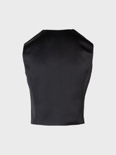 Gilet in crespo - NERO | Sandro Ferrone