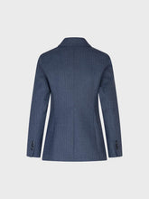 Giacca doppio petto in poliviscosa gessato - UNICA | Sandro Ferrone