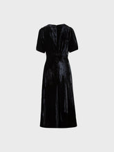 Abito in velluto martellato - NERO | Sandro Ferrone