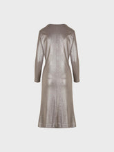 Abito scollo a v in maglia a costina - TORTORA | Sandro Ferrone