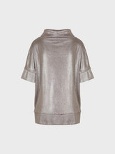 Maglia con collo ciambella in costina - TORTORA | Sandro Ferrone