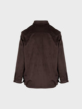 Camicia in eco daino - MARRONE | Sandro Ferrone