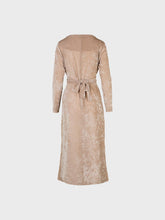 Abito manica lunga in tulle floccato - NUDO | Sandro Ferrone