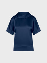 Blusa con collo ciambella - BLU | Sandro Ferrone