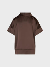 Blusa con collo ciambella - MARRONE | Sandro Ferrone