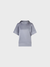 Blusa con collo ciambella - GRIGIO PERLA | Sandro Ferrone
