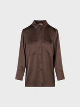 Camicia con polso doppio - MARRONE | Sandro Ferrone