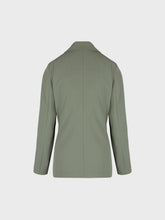 Giacca a due bottoni in tessuto diagonale - SALVIA | Sandro Ferrone